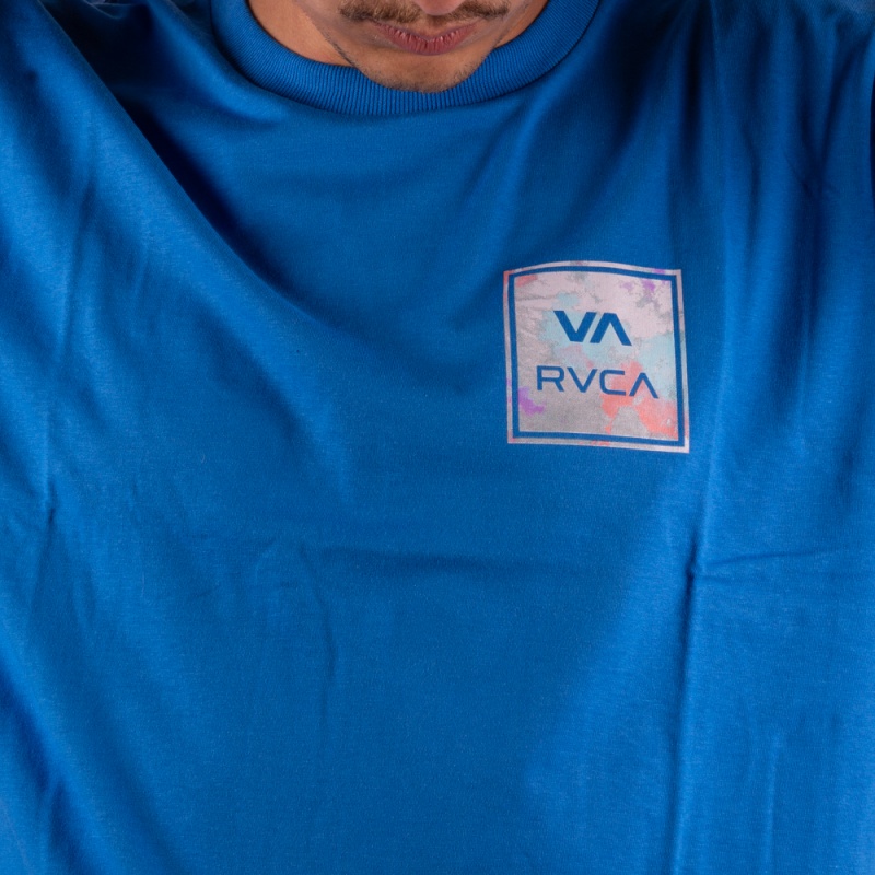 Camiseta RVCA VA All The Way II Azul Claro