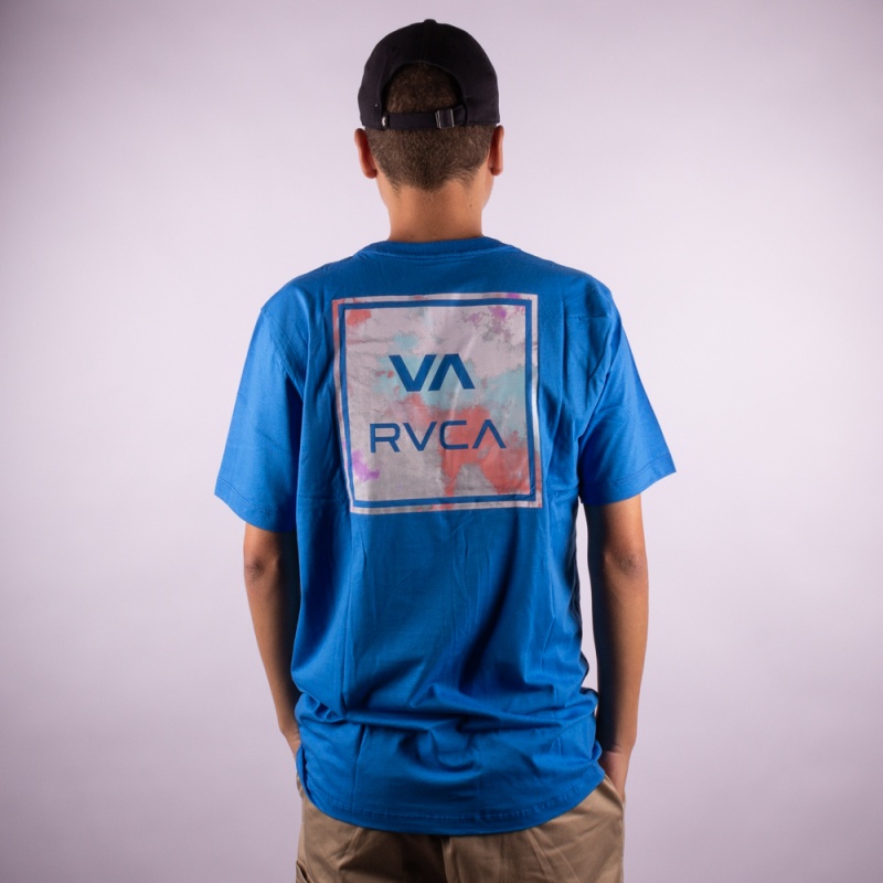 Camiseta RVCA VA All The Way II Azul Claro