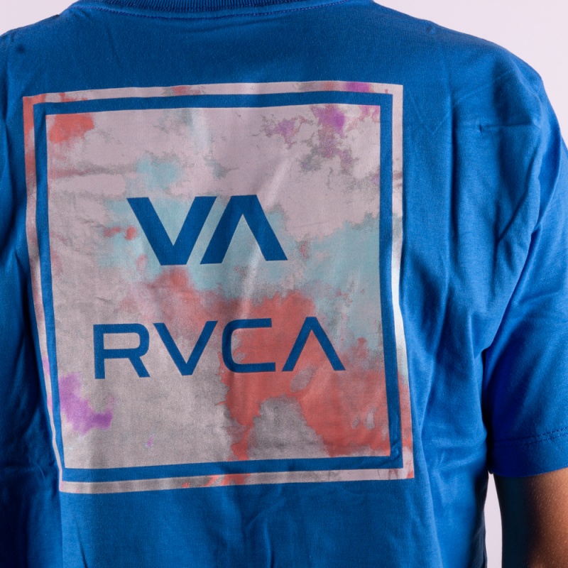 Camiseta RVCA VA All The Way II Azul Claro