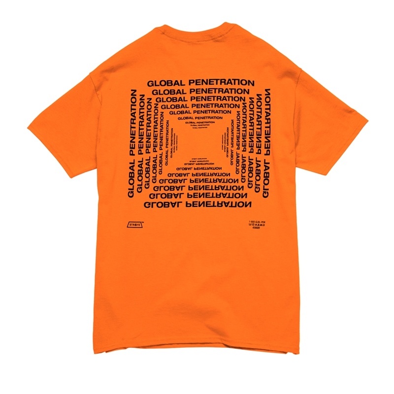 Camiseta Straye Global Penetration Laranja