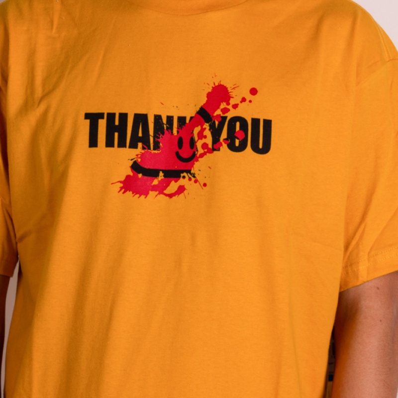 Camiseta Thank You Kill Bill Revenge Amarelo