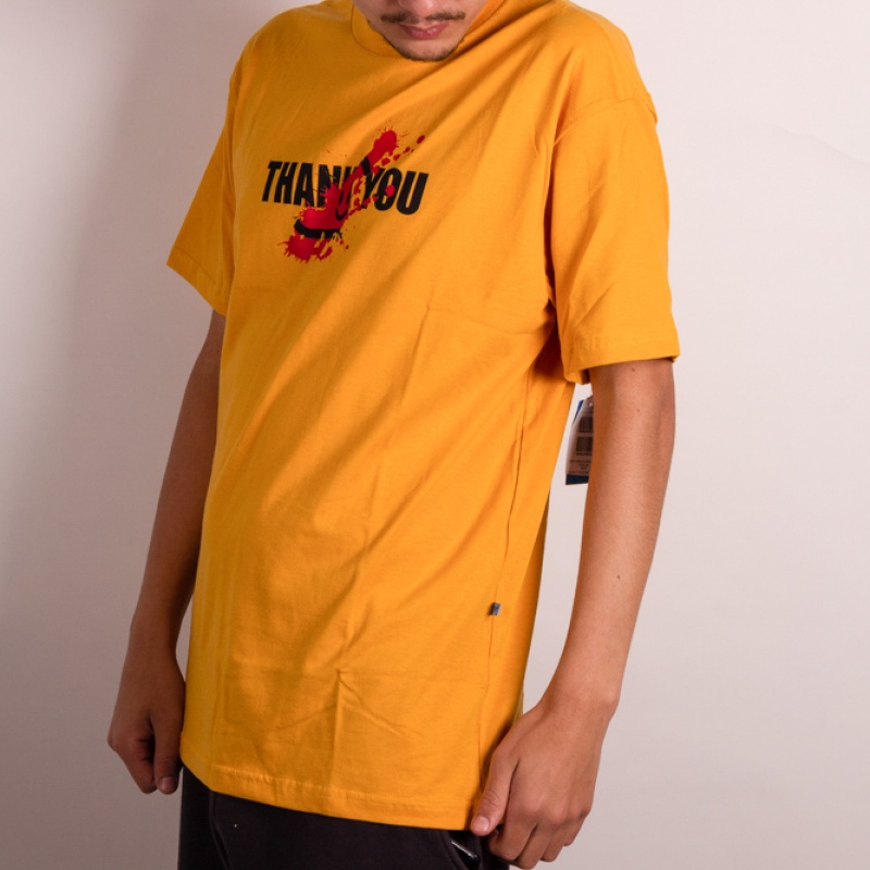 Camiseta Thank You Kill Bill Revenge Amarelo