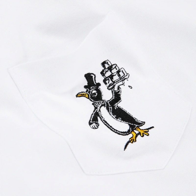 Camiseta Vans Checkerboard Research Branco