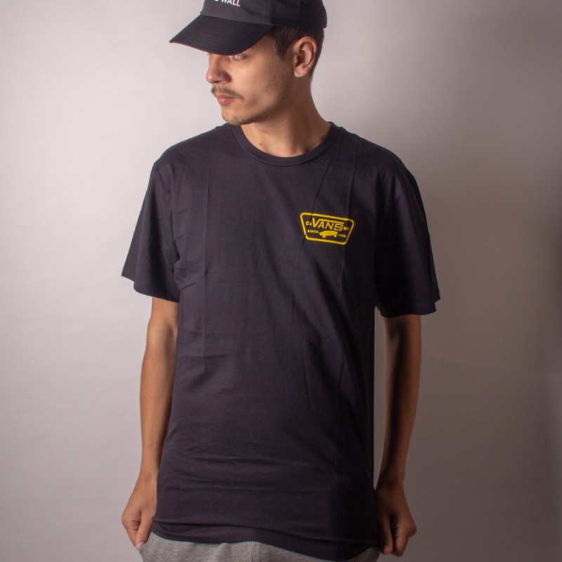 Camiseta Vans Full Patch Preto