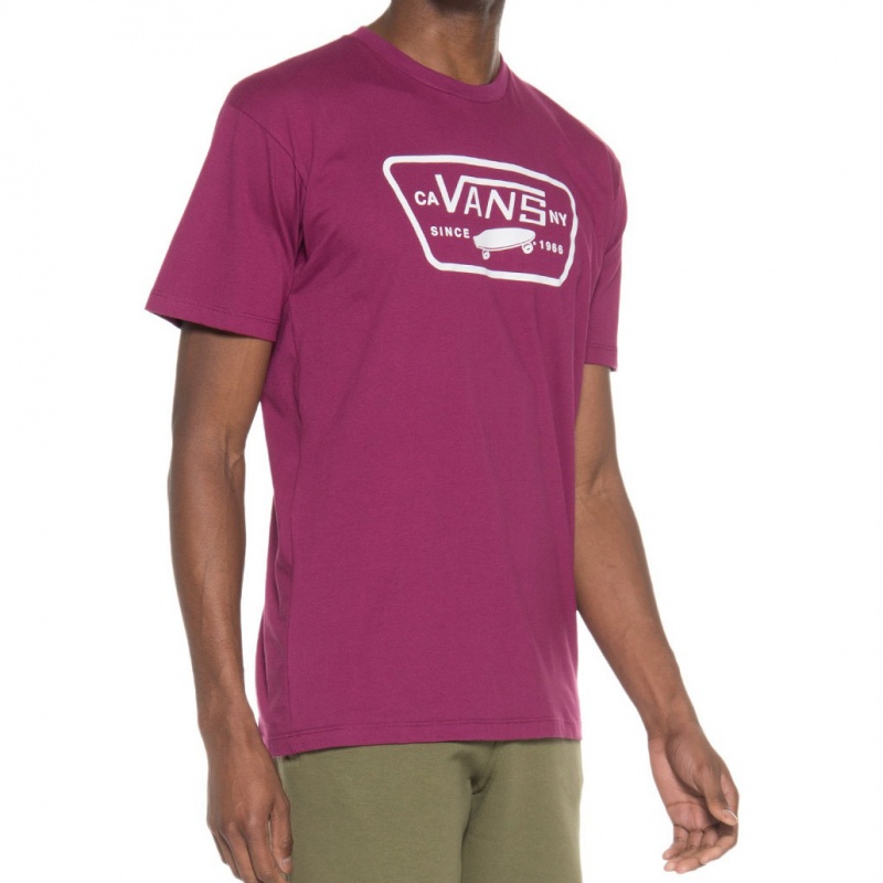 Camiseta Vans Full Patch Vinho