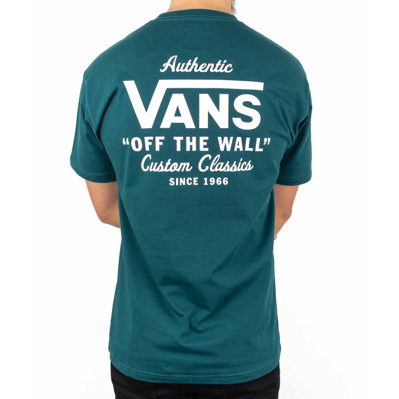 Camiseta Vans Holder St Classic Verde