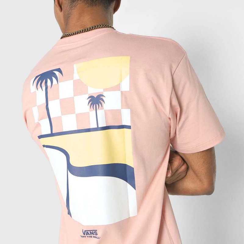 Camiseta Vans Pool Days Rosa