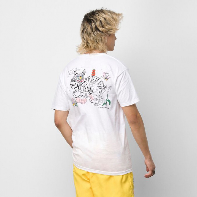 Camiseta Vans Pride Otw Gallery Branco