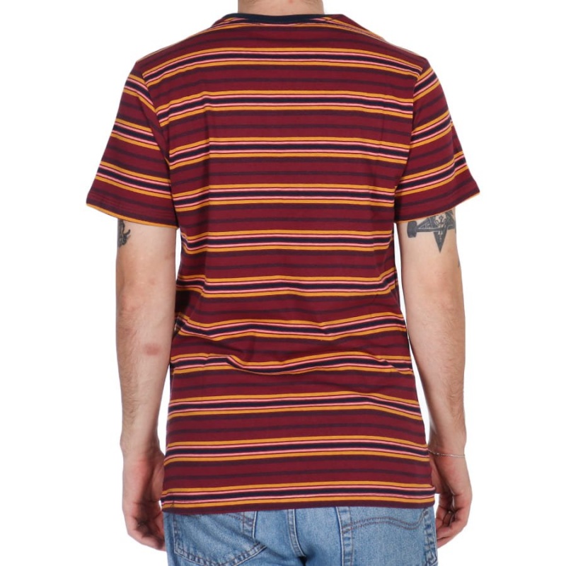 Camiseta Volcom Moorly Vinho