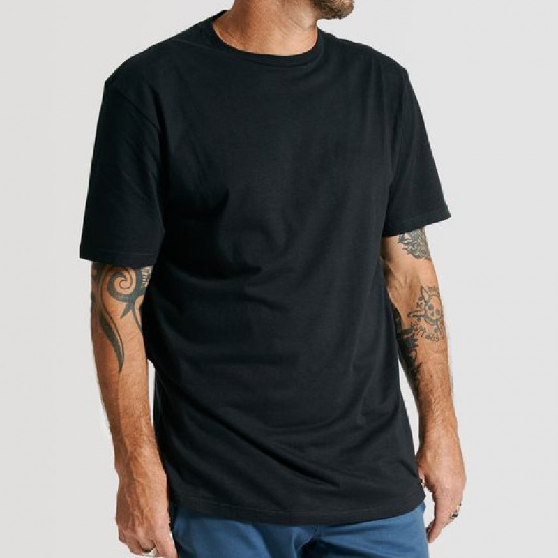 Camiseta Volcom Solid Stone Large Preto