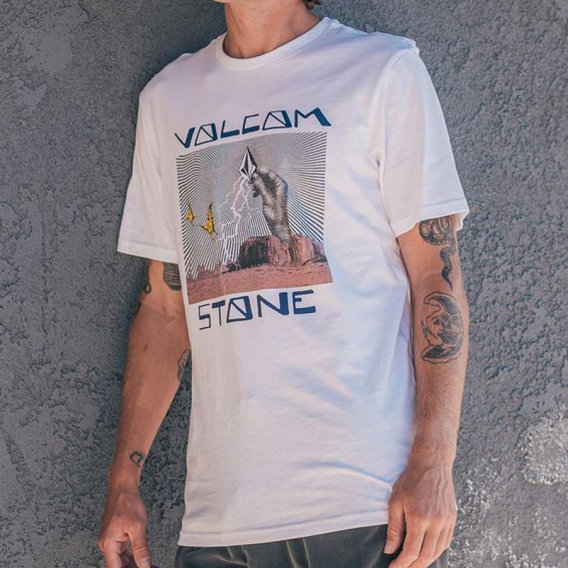 Camiseta Volcom Stone Strike Branco