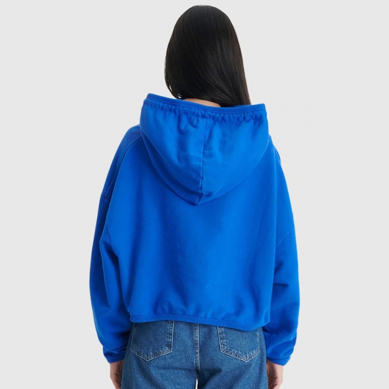 Canguru Baw Cropped Smiley Chenille Azul
