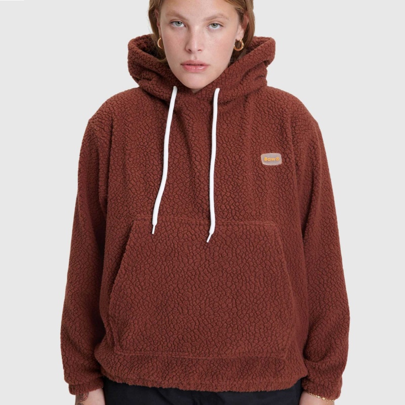 Canguru Baw Sherpa New Retro Marrom