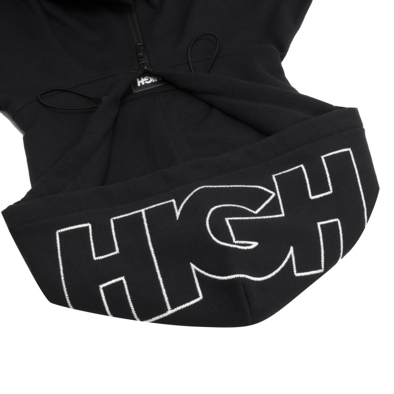 Canguru High Anorak Preto