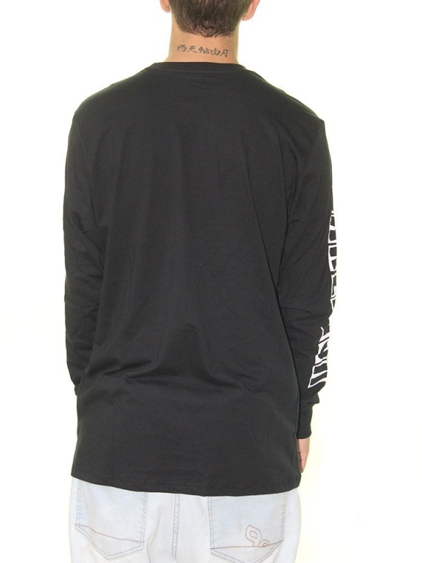 Camiseta Manga Longa RVCA Ransom Preto