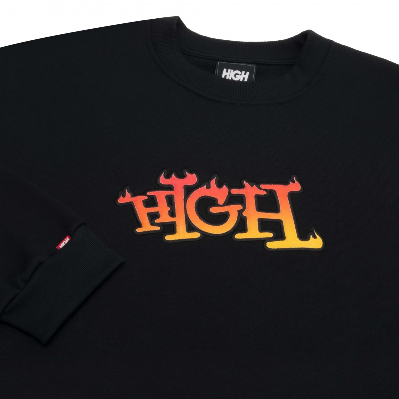 Moletom High Think Preto