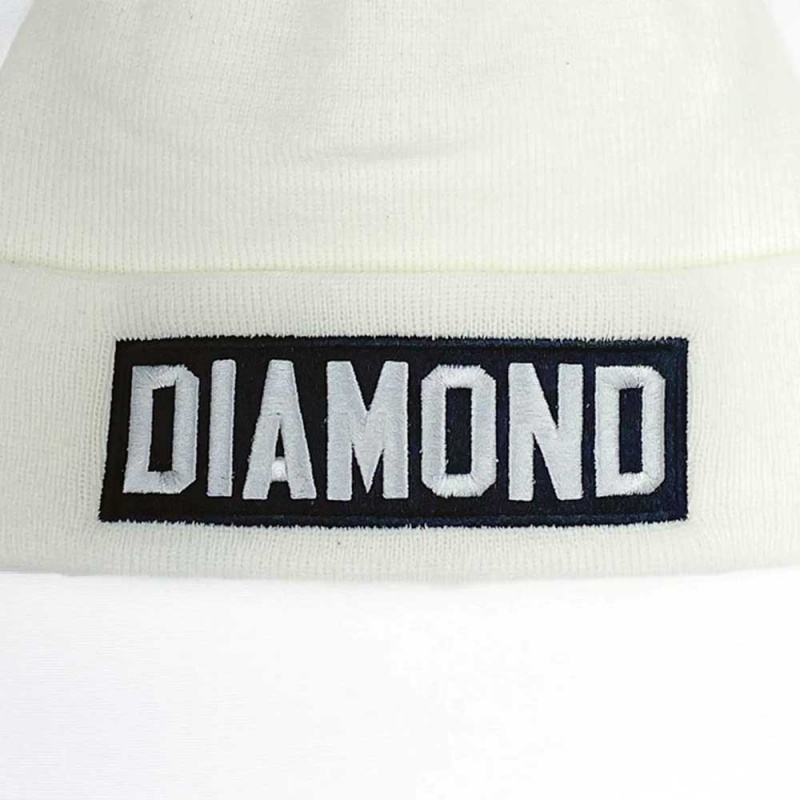 Gorro Diamond Box Logo Branco