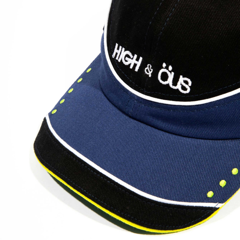 Bon High x Ous 6 Panel Preto