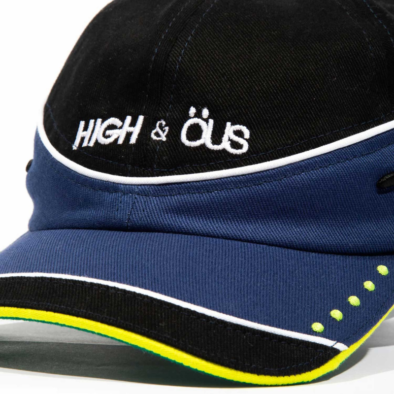 Bon High x Ous 6 Panel Preto