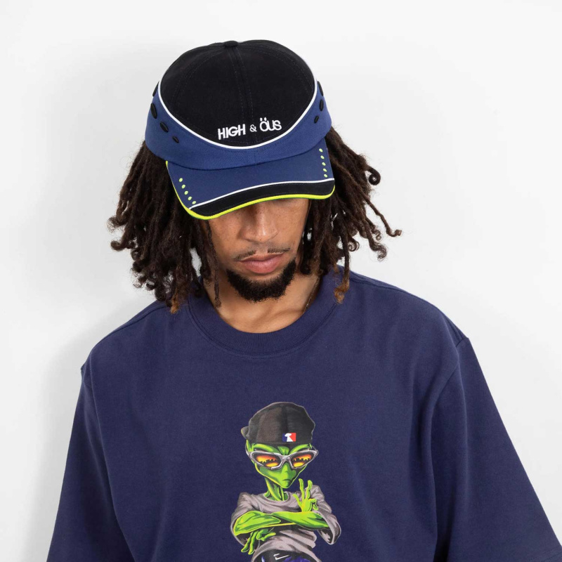 Bon High x Ous 6 Panel Preto