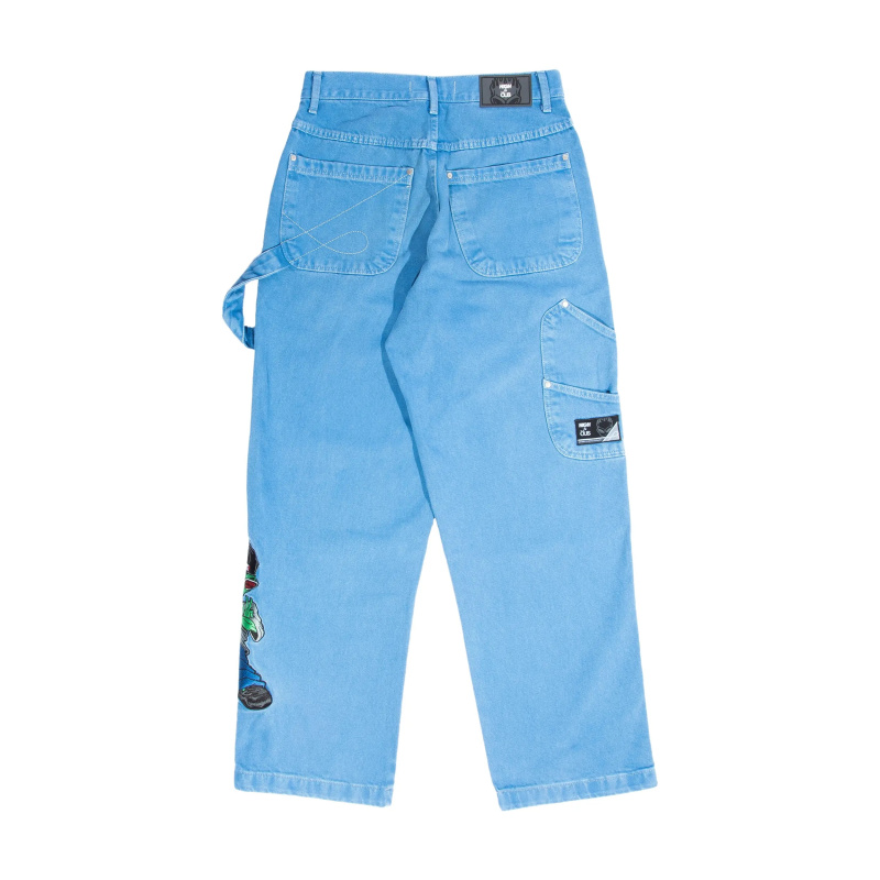 CALCA HIGH X OUS BAGGY AZUL