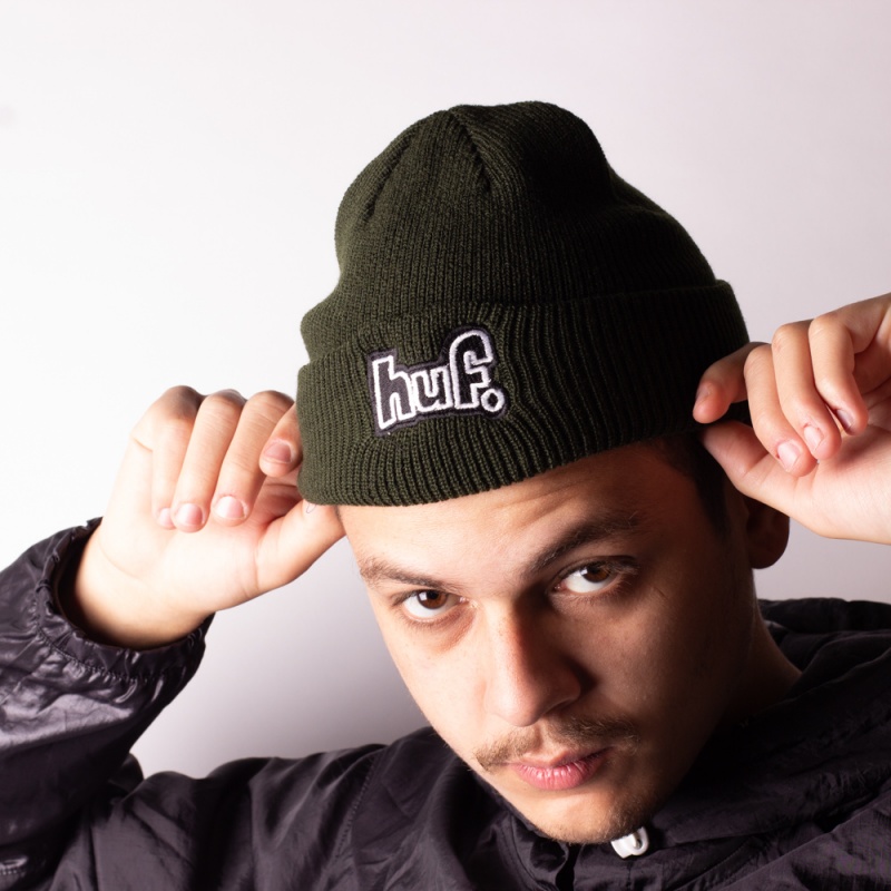 Touca Huf Logo Usual Verde