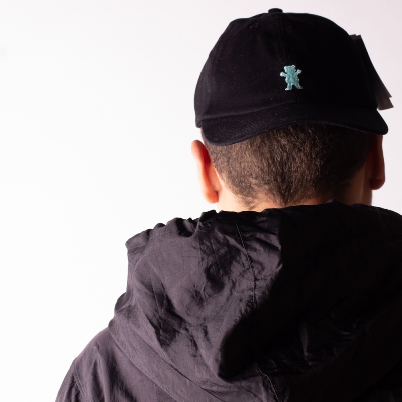 Bon Grizzly Og Bear Dad Hat Preto