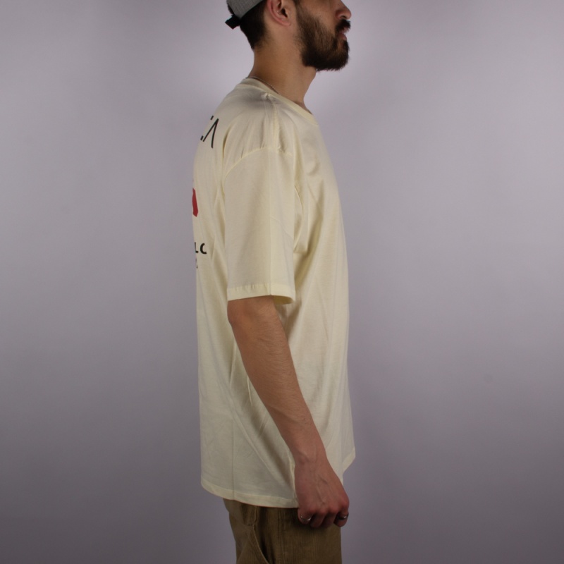Camiseta RVCA State Of Aloha Amarelo