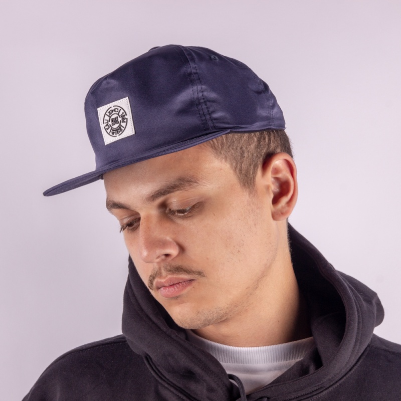 Bon DC Shoes Stamped Strapback Azul Escuro