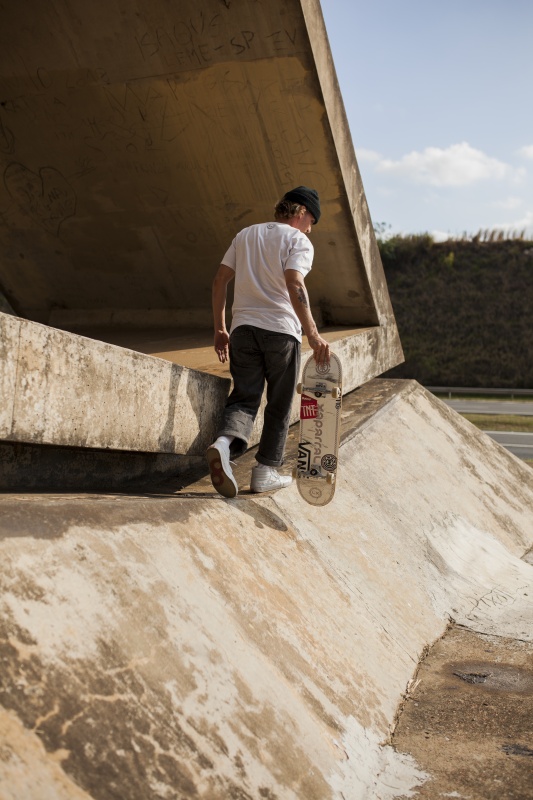 Camiseta Vans Xaparral SS Branco