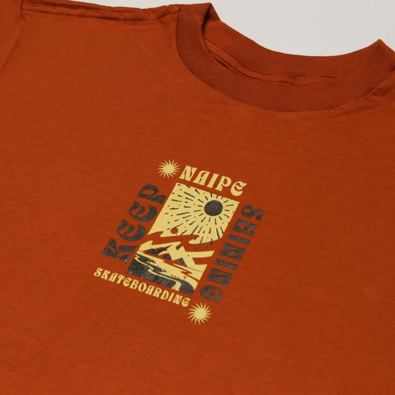 Camiseta Naipe Np-Art-3 Marrom