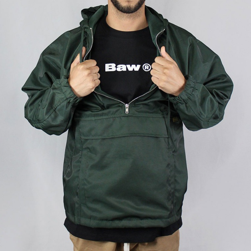 Jaqueta Baw Anorak Work Essentials Verde