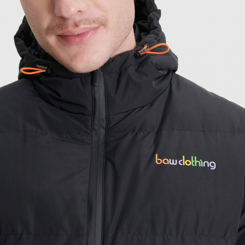 Jaqueta Baw Puffer Basic Color Preto