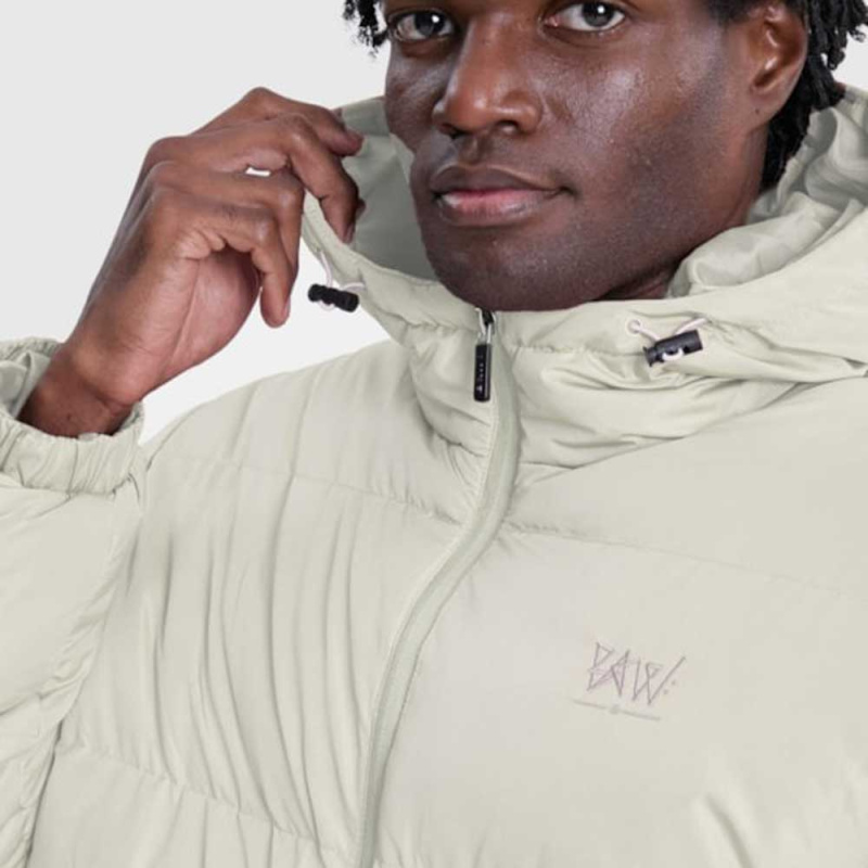 Jaqueta Baw Puffer Premium Essentials Bege