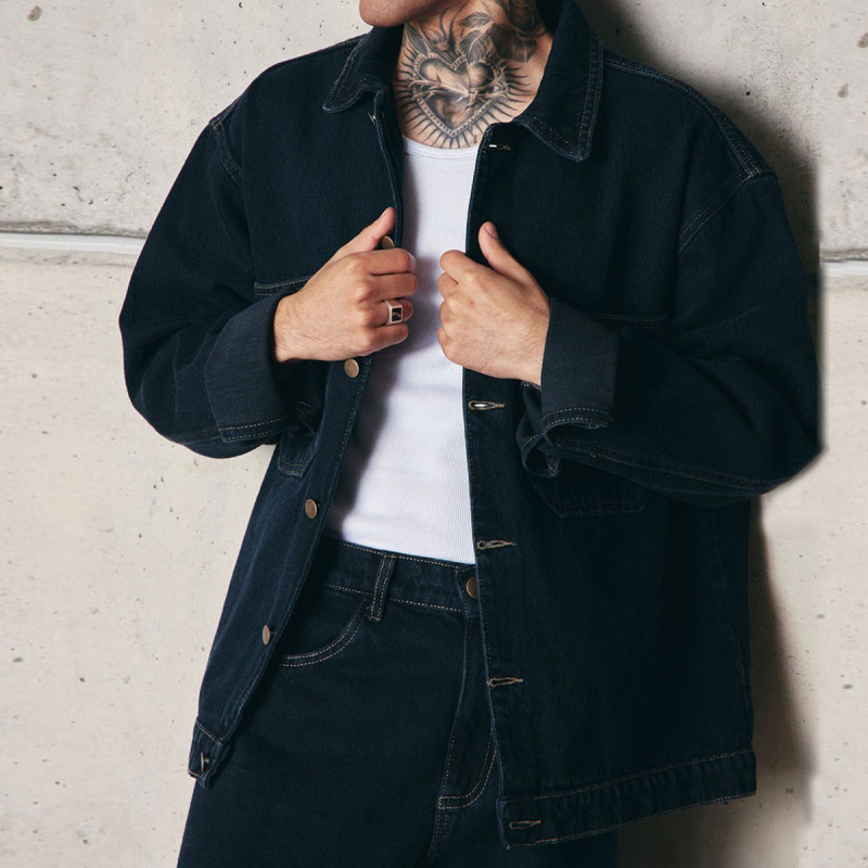 Jaqueta Plano C Work Cotton Preto
