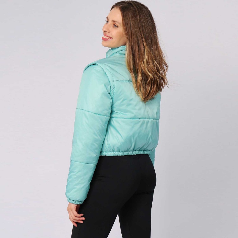 Jaqueta Riu Kiu Puffer 2 em 1 Azul