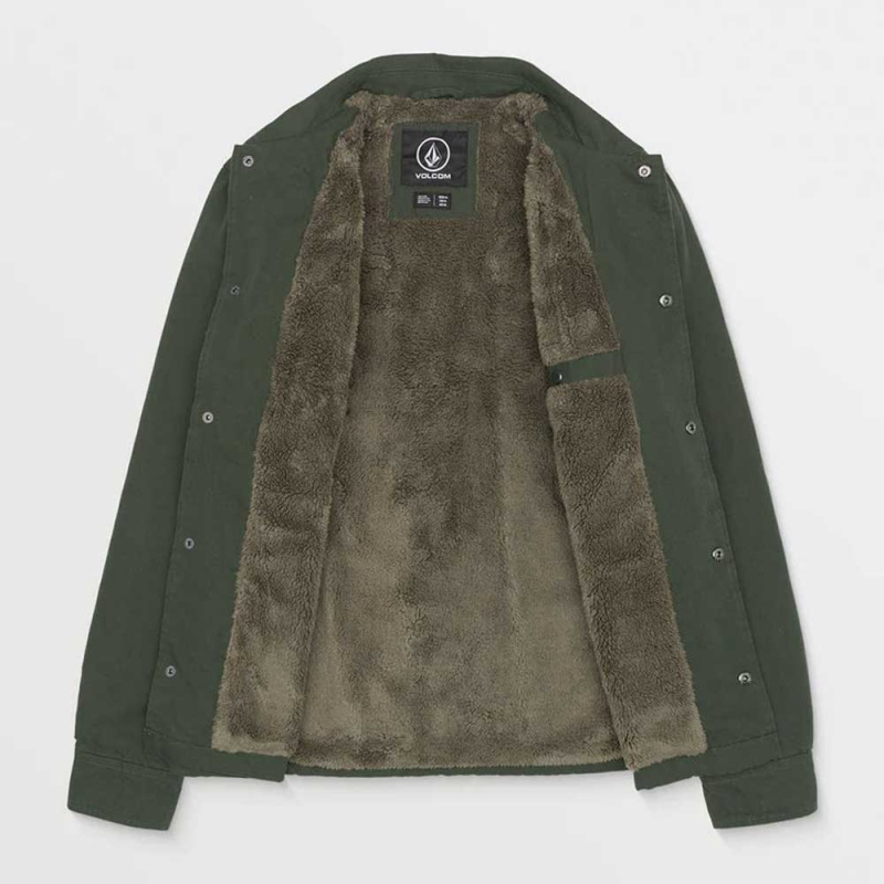 Jaqueta Volcom Larkin Lined Verde