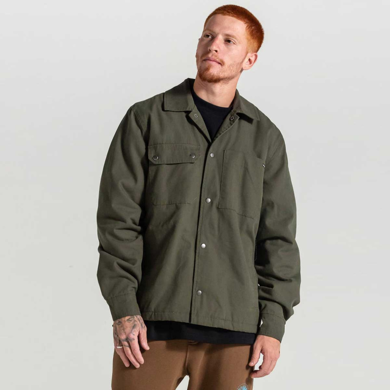 Jaqueta Volcom Larkin Lined Verde