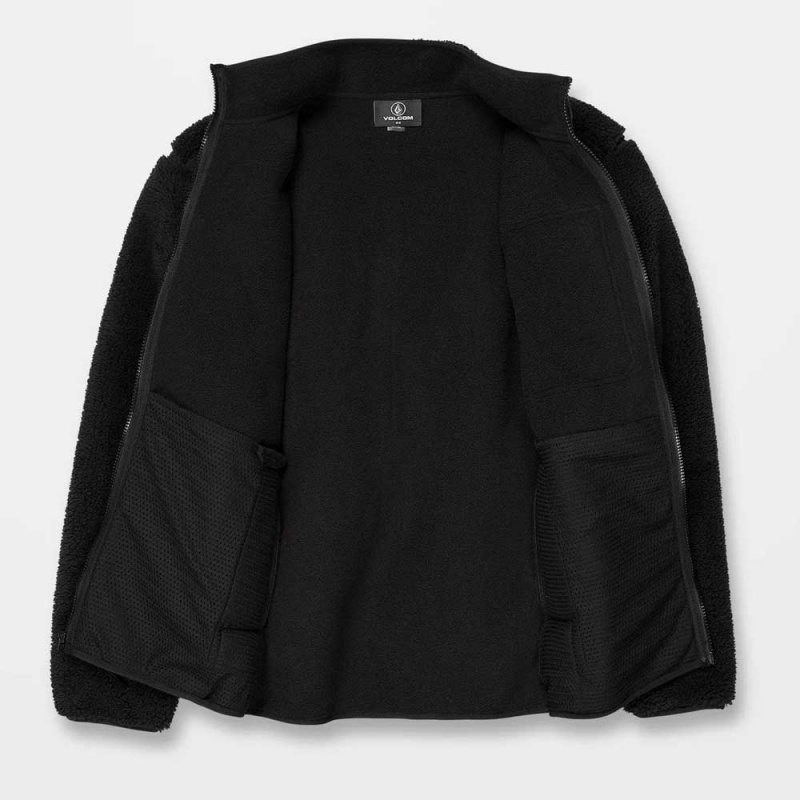 Jaqueta Volcom Muzzer Fuzzar Preto