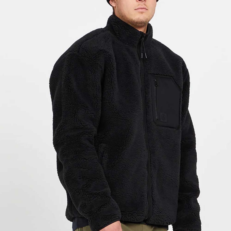 Jaqueta Volcom Muzzer Fuzzar Preto