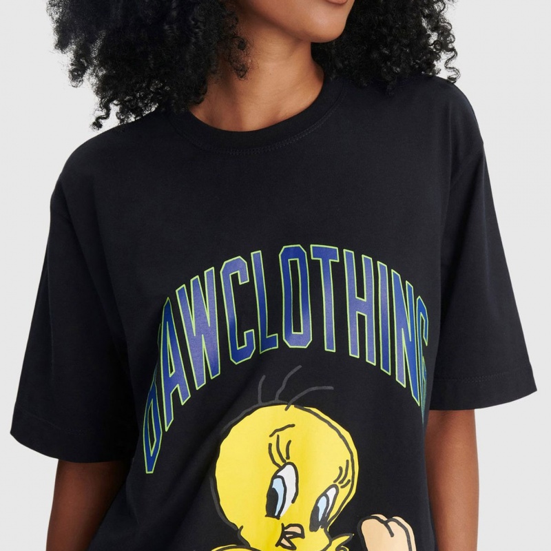 Camiseta Baw Tweety x Looney Tunes Preto