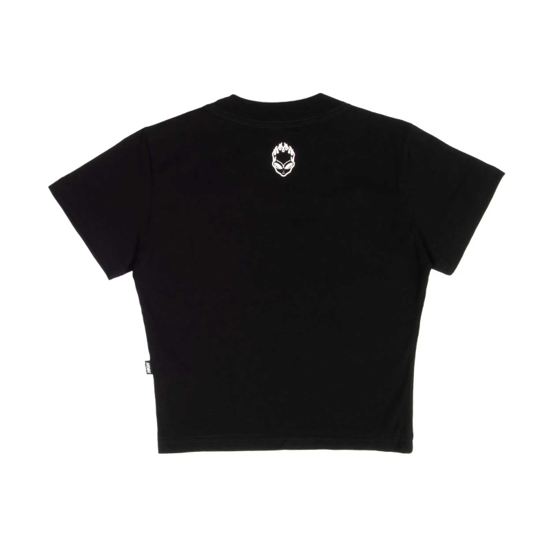 Baby Look High x Ous Logo Preto