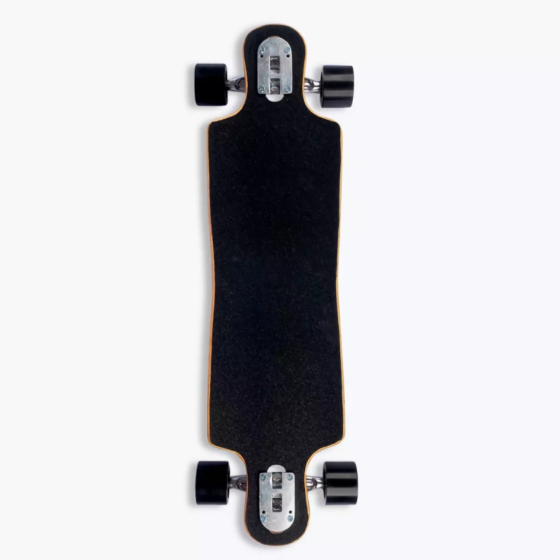 Longboard Hondar Semi Long Flowers Preto