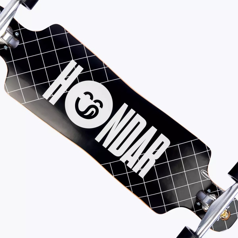 Longboard Hondar Semi Long Logo Preto