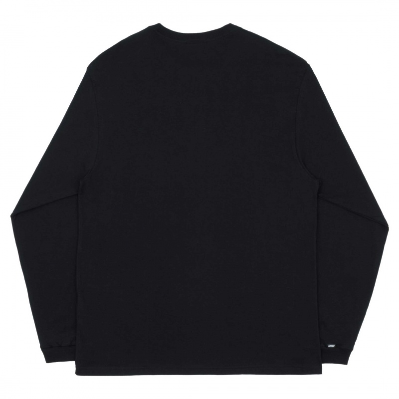 Camiseta Manga Longa High Synth Preto