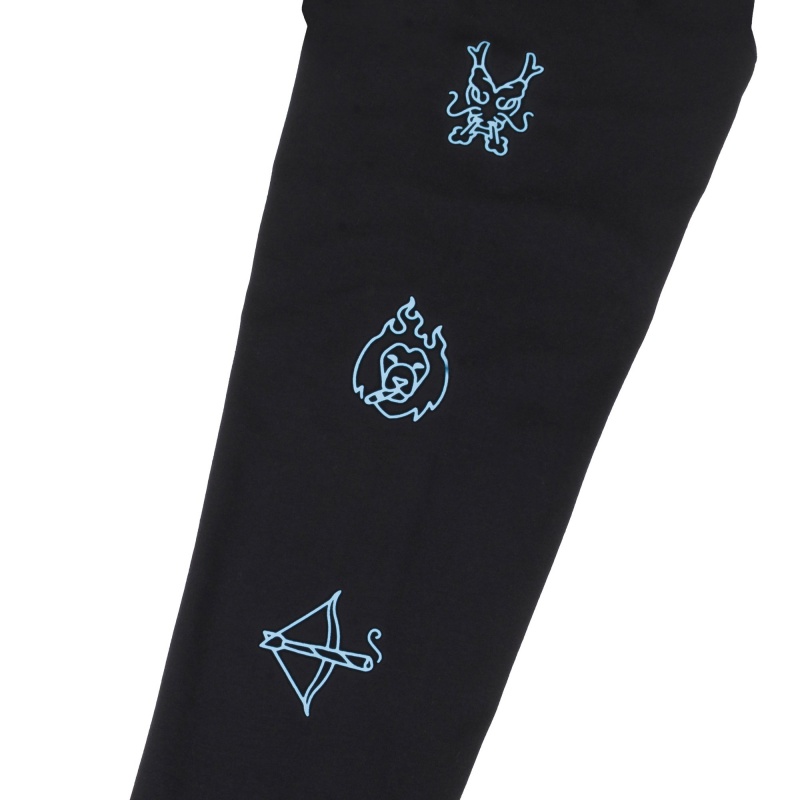 Camiseta Manga Longa High Zodiac Preto