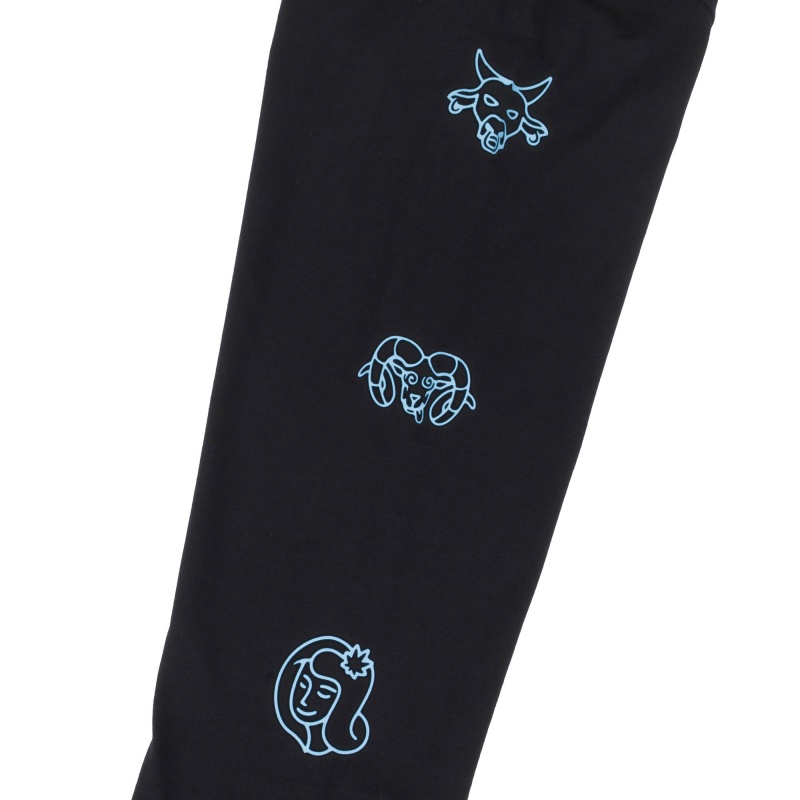 Camiseta Manga Longa High Zodiac Preto