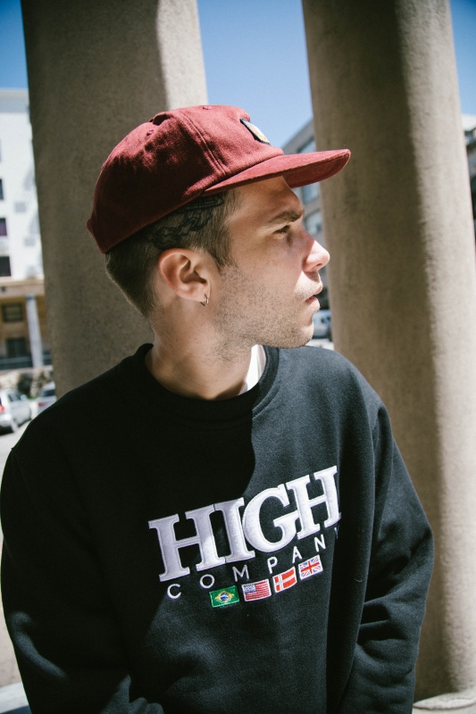 Moletom Crewneck High World Boss Preto