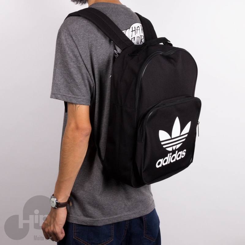 MOCHILA ADIDAS TREFOIL PRETA UNISEX