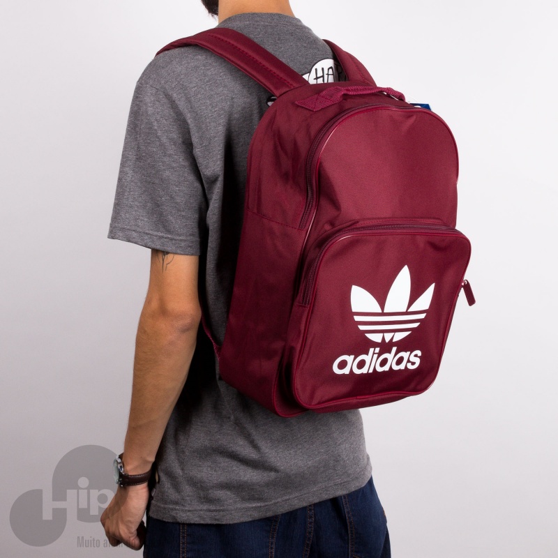 MOCHILA ADIDAS TREFOIL VERMELHA UNISEX